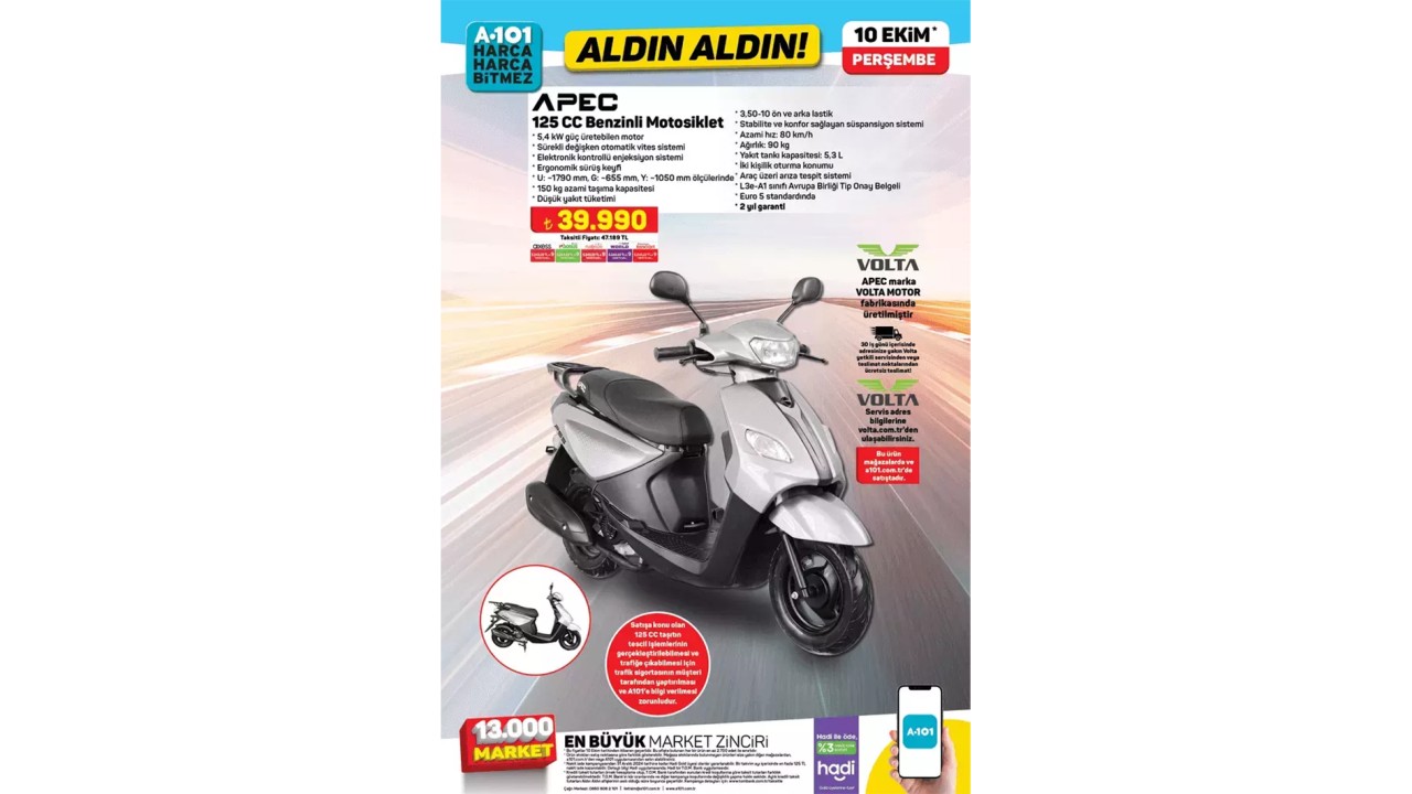 10 Ekim 2024 A101 aldın aldın fırsatı (10 EKİM 2024 A101 ALDIN ALDIN KATALOĞU) - Sayfa 1