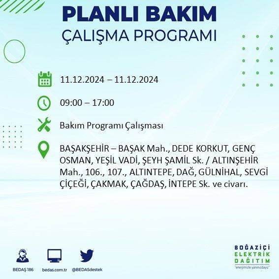 İstanbullular dikkat: 19 ilçede elektrik kesintisi olacak! BEDAŞ duyurdu hemen listeyi kontrol edin - Sayfa 14