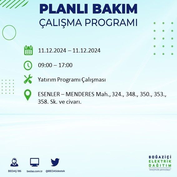 İstanbullular dikkat: 19 ilçede elektrik kesintisi olacak! BEDAŞ duyurdu hemen listeyi kontrol edin - Sayfa 19