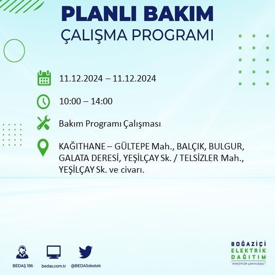 İstanbullular dikkat: 19 ilçede elektrik kesintisi olacak! BEDAŞ duyurdu hemen listeyi kontrol edin - Sayfa 28