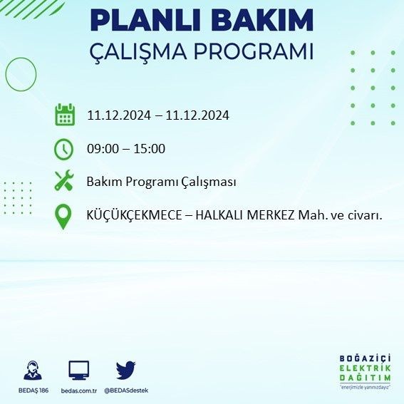 İstanbullular dikkat: 19 ilçede elektrik kesintisi olacak! BEDAŞ duyurdu hemen listeyi kontrol edin - Sayfa 29