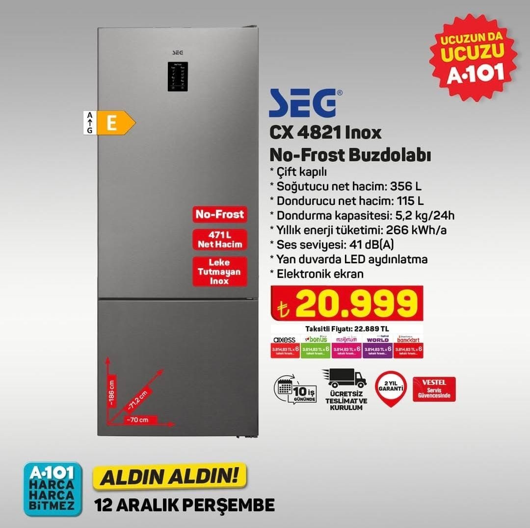 A101 market 12-18 Aralık 2024 indirim kataloğu yayımlandı! A101'de hangi ürünlerde indirim var? - Sayfa 4