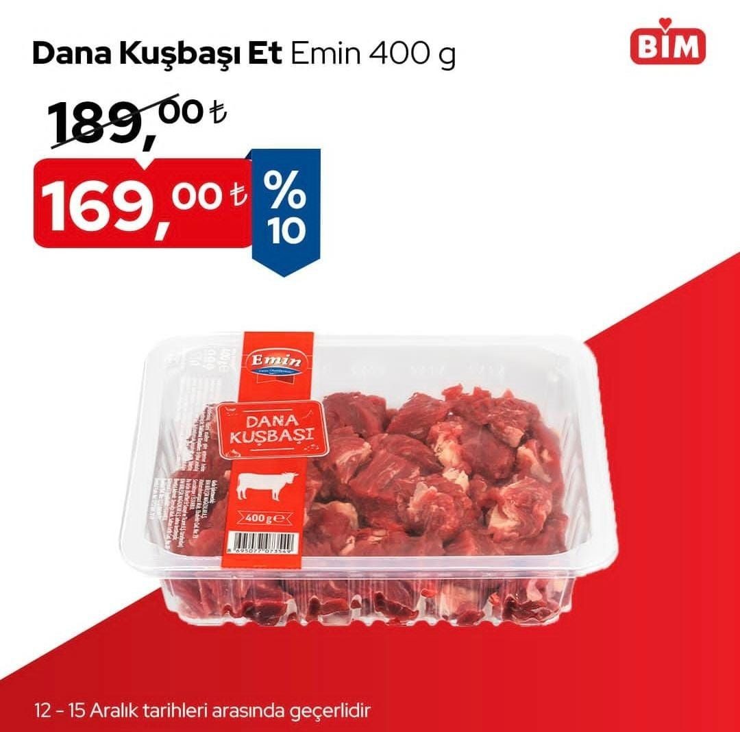 BİM market 12-15 Aralık 2024 indirim kataloğu yayımlandı! Bugün BİM'e hangi ürünler geliyor? - Sayfa 1