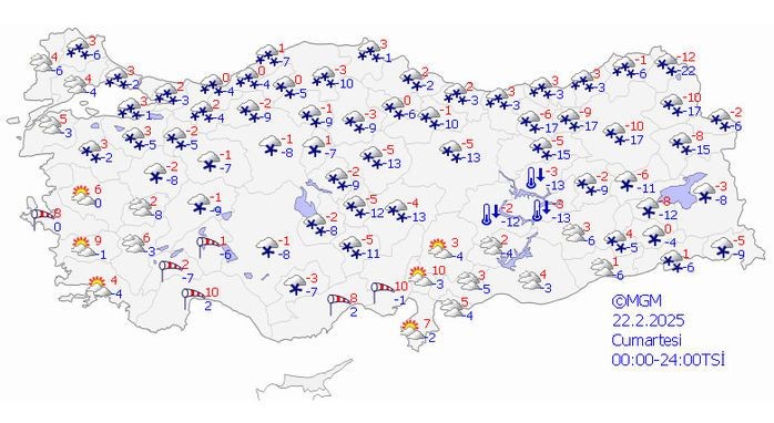 Meteoroloji'den çok sayıda il için kar alarmı! İstanbul'da tipi etkili olacak: Tüm ilçelere sarı kod - Sayfa 1