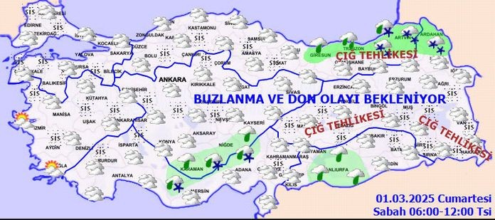 Meteoroloji'den 5 bölgeye önemli uyarı: Kar, buzlanma ve sise dikkat! - Sayfa 2