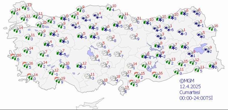 Hangi bölgelerde kar yağacak? Meteoroloji'den 5 kente sarı kodlu alarm - Sayfa 1