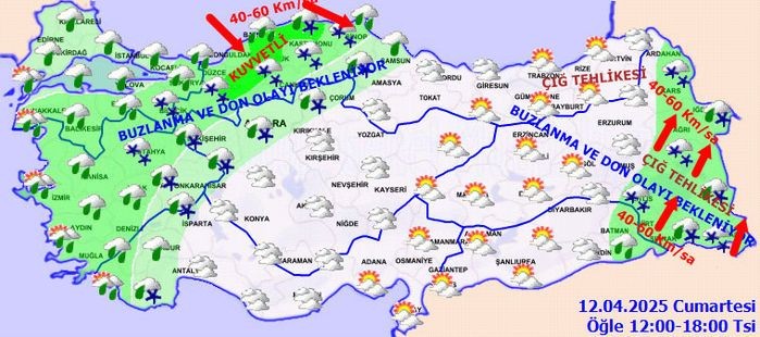 Hangi bölgelerde kar yağacak? Meteoroloji'den 5 kente sarı kodlu alarm - Sayfa 3