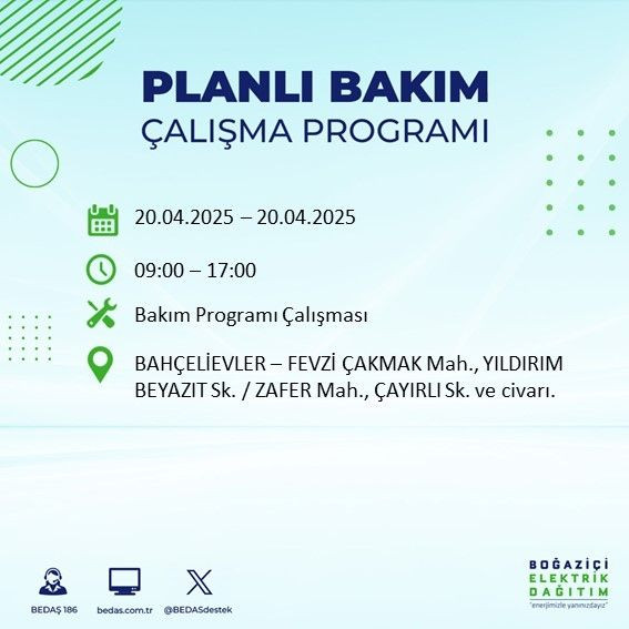 Sabah 09.00'da başlayacak, akşama kadar sürecek! 14 ilçe için tek tek uyarı yapıldı