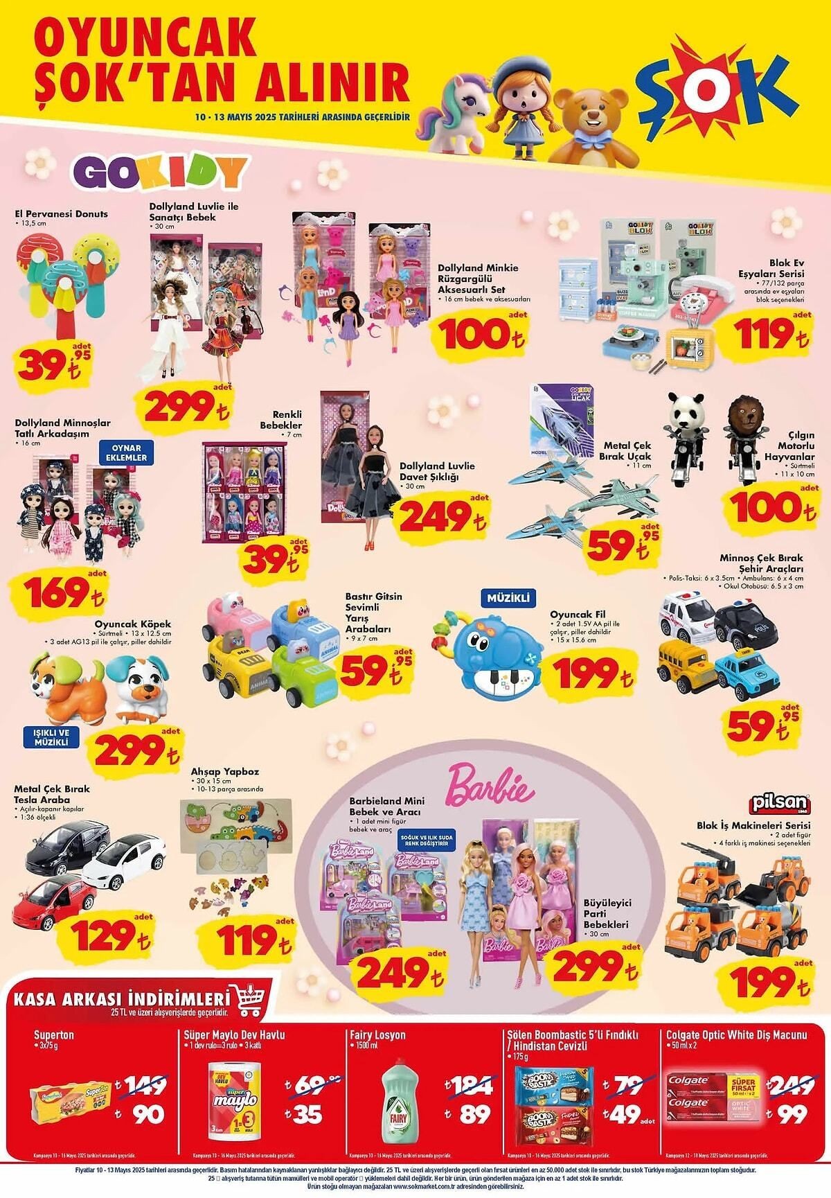 ŞOK'a 10 Mayıs Cumartesi günü Barbie Bebek geliyor! (ŞOK 10-13 MAYIS 2025 AKTÜEL ÜRÜNLER) - Sayfa 1