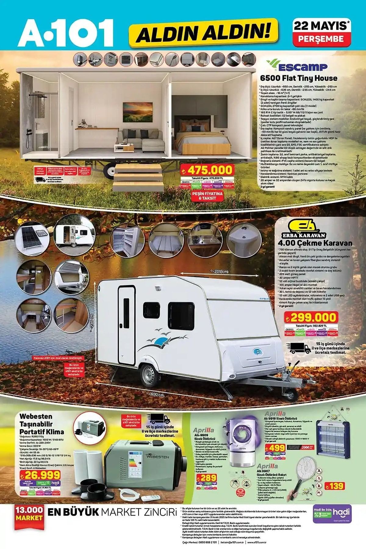 A101’e 22 Mayıs Perşembe günü Çekme Karavan geliyor! (A101 22 Mayıs 2025 AKTÜEL ÜRÜNLER KATALOĞU) - Sayfa 3