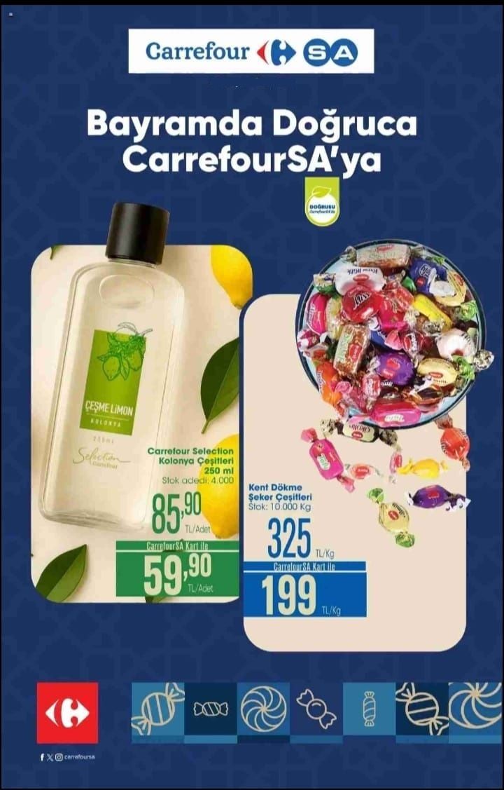 В CarrefourSA наступило время праздника Курбан-байрам! (КАТАЛОГ СПЕЦИАЛЬНЫХ ШОКОЛАДА И ДЕСЕРТОВ CARREFOURSA ДЛЯ ФЕСТИВАЛЯ) - Страница 1