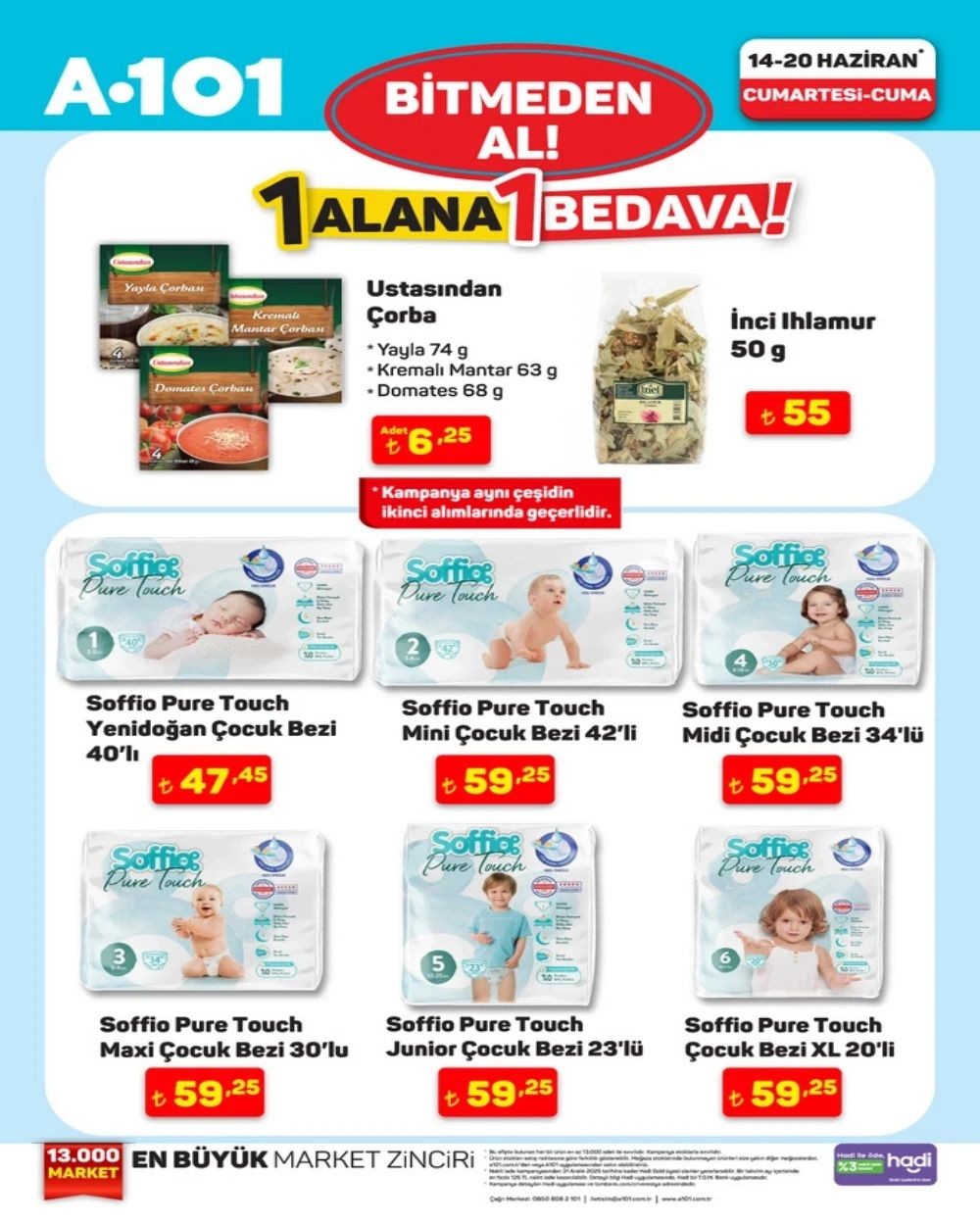 A101 14-20 Haziran Haftanın Yıldızları Kataloğu yayımlandı! 1 Alana 1 Bedava fırsatını kaçırmayın - Sayfa 2