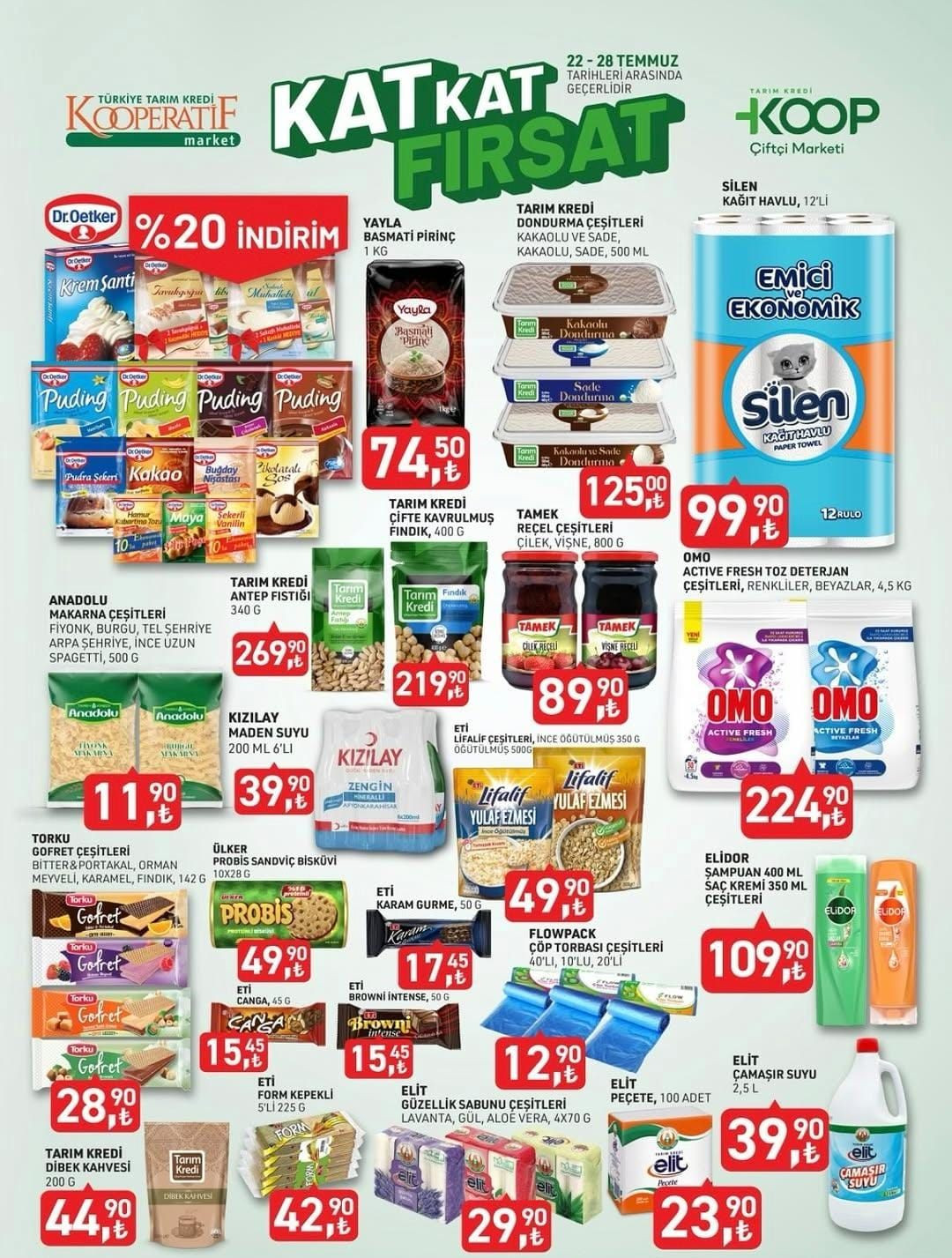Türkiye Tarım Kredi KOOP Çiftçi Marketi 22-28 Temmuz 2025 indirim kataloğu yayımlandı! - Sayfa 3