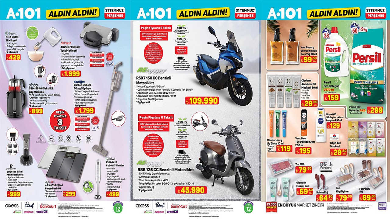 A101’e 31 Temmuz Perşembe günü Elektrikli Çay Makinesi geliyor! (A101 31 TEMMUZ AKTÜEL ÜRÜNLER)