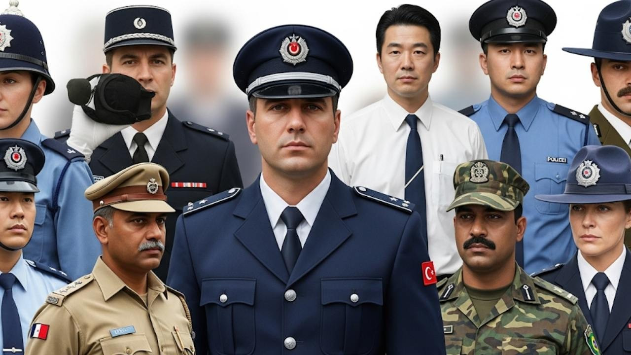 100.000 kişiye en fazla polis düşen 45 ülke açıklandı! Türkiye'nin sıralaması şaşırttı