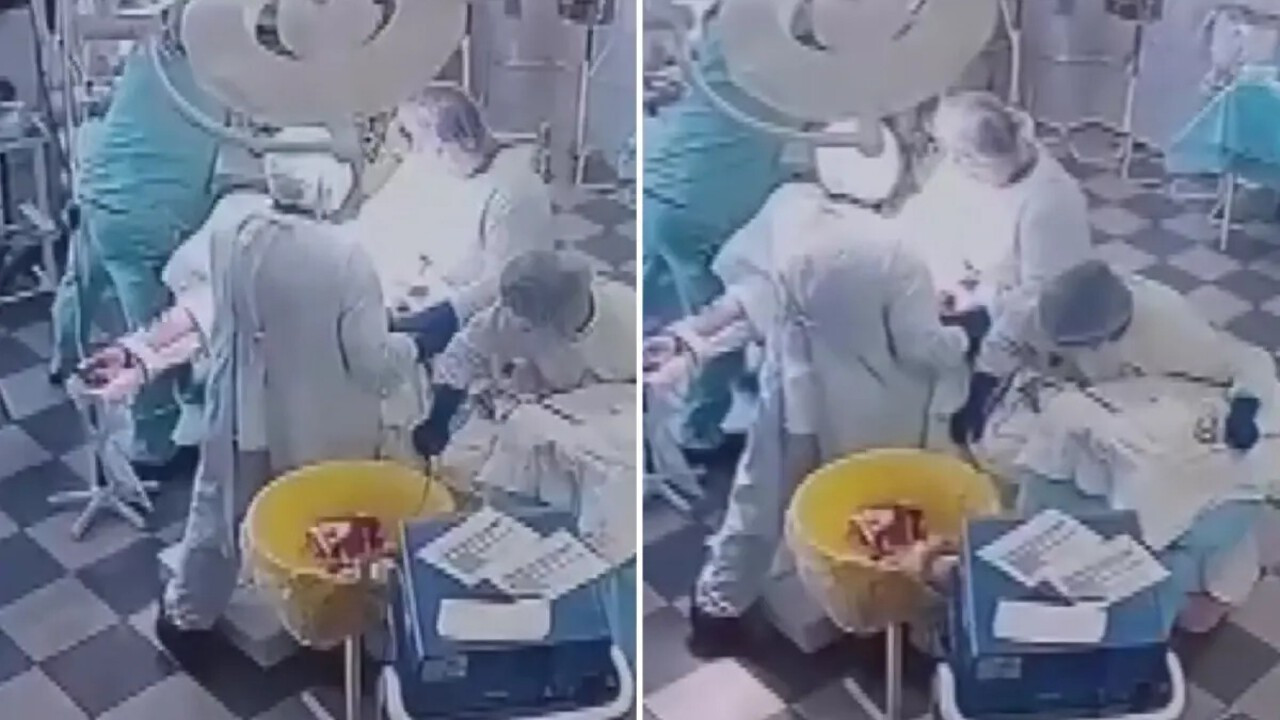 8.8'lik depreme ameliyat sırasında yakalandılar: O anlar kameralara yansıdı