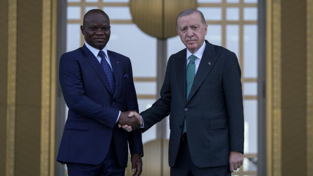 Başkent'te kritik zirve! Gabon Cumhurbaşkanı Nguema Ankara'da