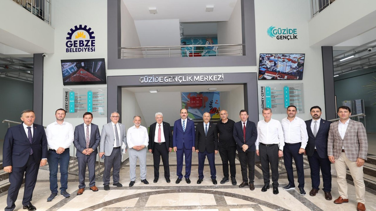 Gebze Belediye Başkanı Zinnur Büyükgöz, TDBB Yönetim Kurulu’nu Gebze’de ağırladı