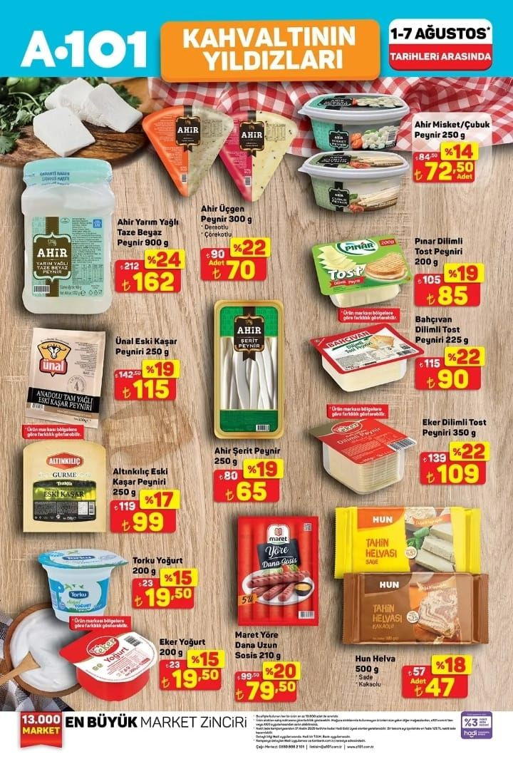 A101 1-7 Ağustos Haftanın Yıldızları Kataloğu yayımlandı! A101’e hangi ürünler gelecek? - Sayfa 3