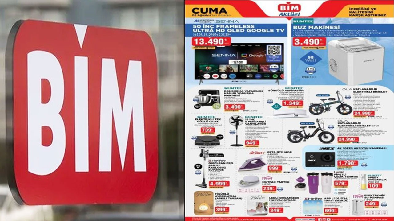 Bim’e 8 Ağustos Cuma günü Aksiyon Kamerası geliyor! (BİM 5 AĞUSTOS 2025 CUMA AKTÜEL ÜRÜNLER KATALOĞU