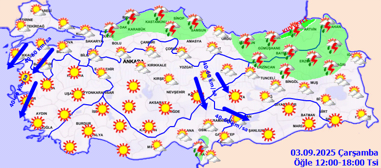 Meteorology warns of heavy rain and strong winds in many cities: Attention residents of these cities! - Page 1