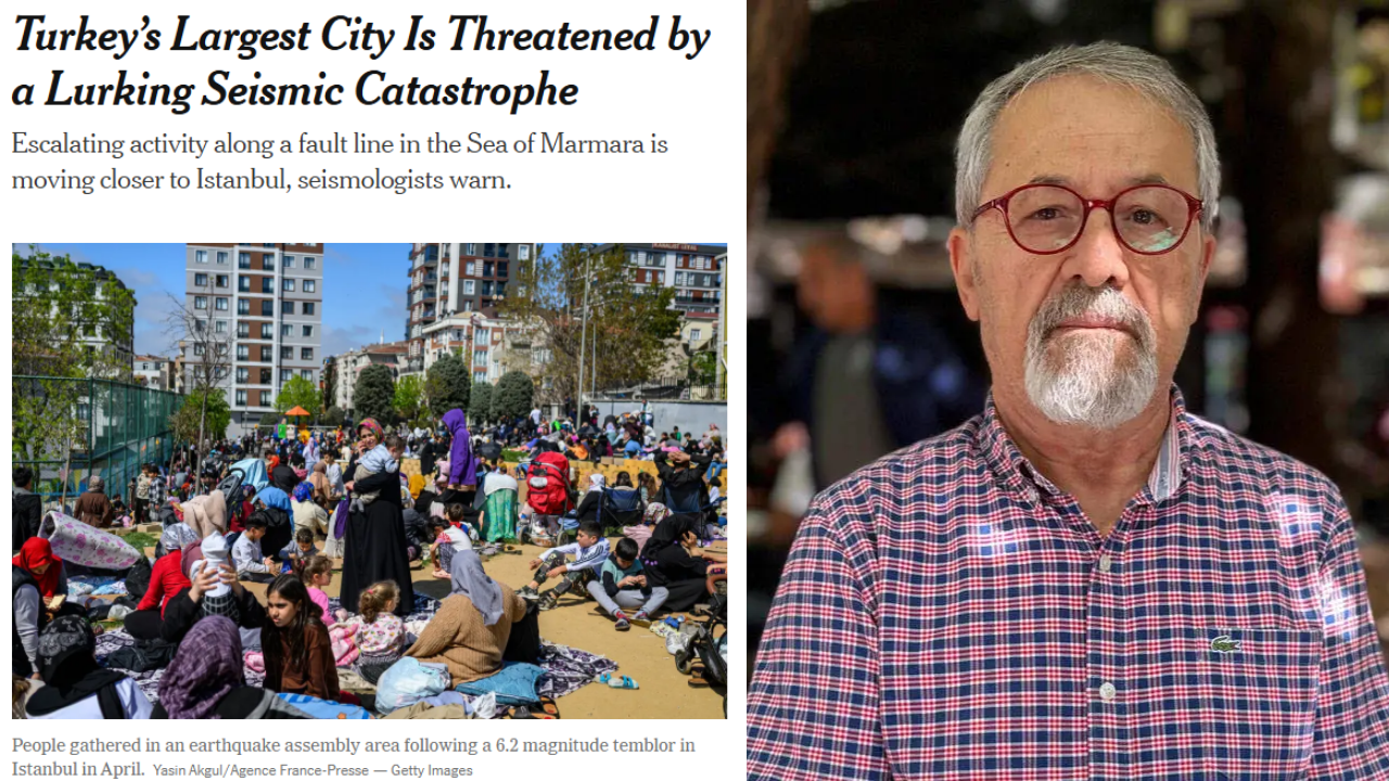 Naci Görür, New York Times'ın İstanbul depremi analizini değerlendirdi: Er ya da geç olacak