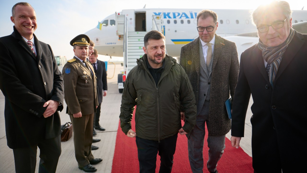 Ukrayna Devlet Başkanı Zelenskiy, Almanya’da