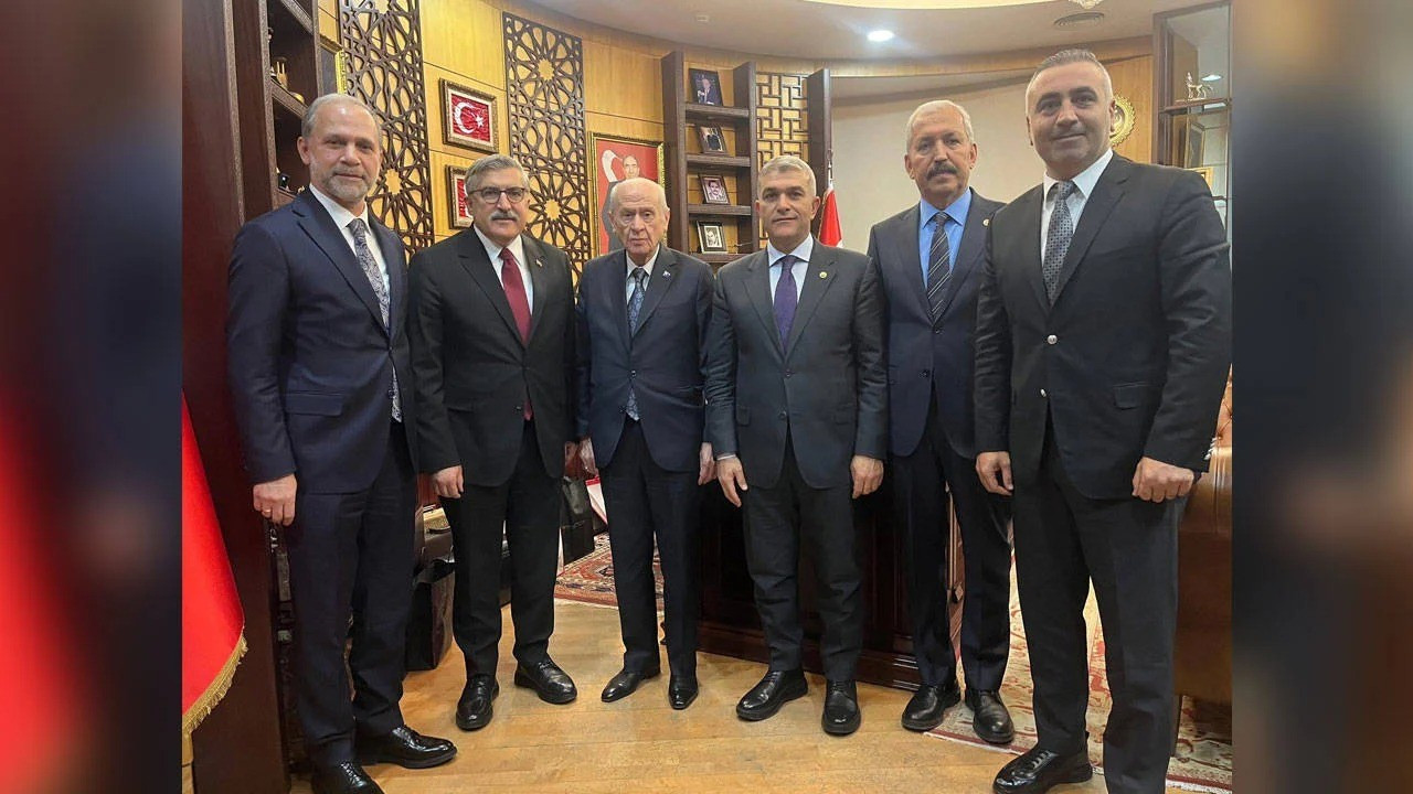 AK Parti heyetinden MHP lideri Devlet Bahçeli'ye ziyaret
