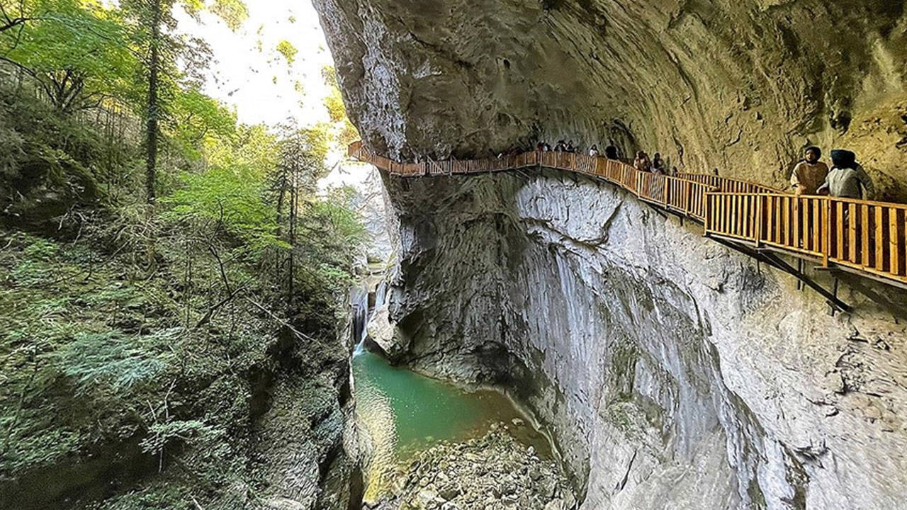 Kastamonu'daki Horma Kanyonu ziyarete kapatıldı