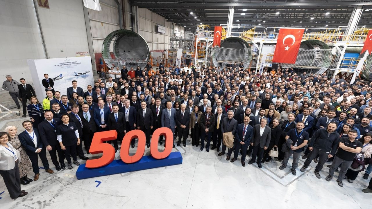 TUSAŞ'tan Airbus'a 500'üncü teslimat