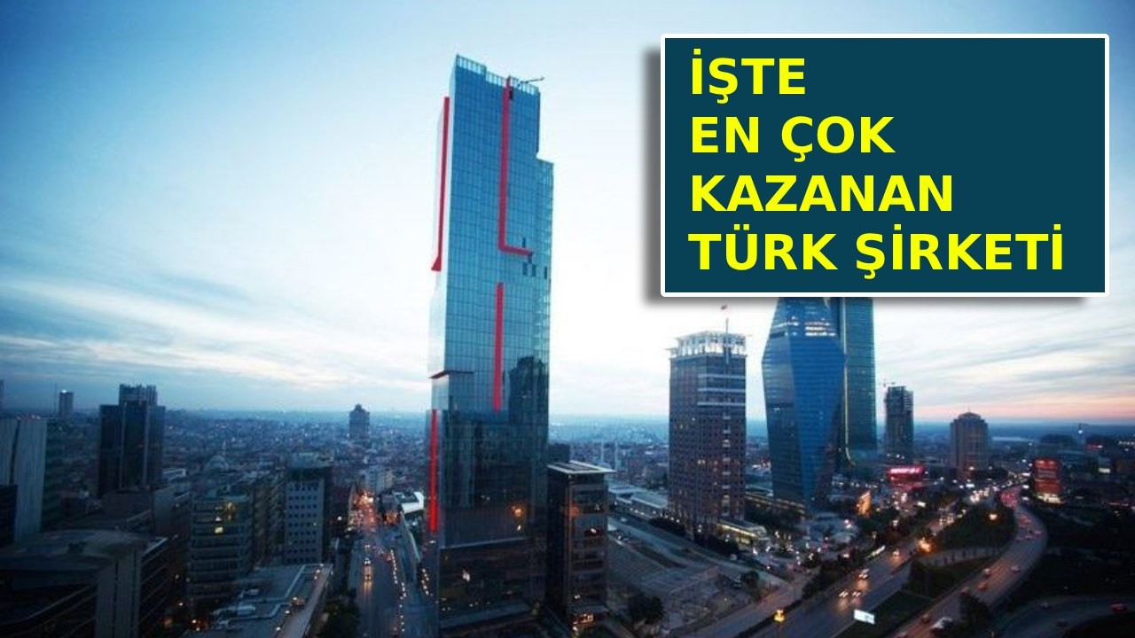 Türkiye'nin kazançlara göre en büyük 42 şirketi herkesi şaşırttı; Koç'u geçerek zirveye oturdu