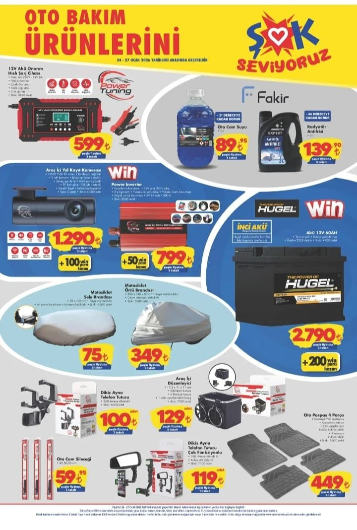 ŞOK market 24-27 Ocak 2026 aktüel ürünler kataloğu yayımlandı! ŞOK markete Oyuncak geliyor? - Sayfa 3