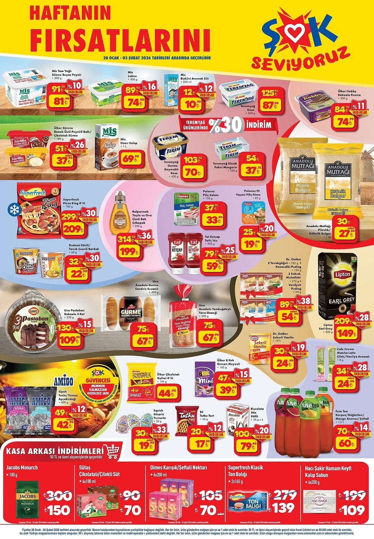 ŞOK market 28 Ocak-3 Şubat 2026 aktüel ürünler kataloğu! ŞOK’a Arzum Tea Blend Çay Makinesi geliyor! - Sayfa 1