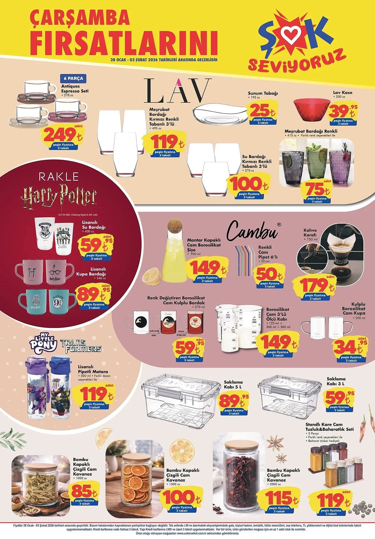 ŞOK market 28 Ocak-3 Şubat 2026 aktüel ürünler kataloğu! ŞOK’a Arzum Tea Blend Çay Makinesi geliyor! - Sayfa 6