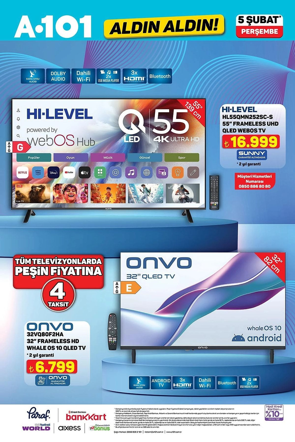 A101'e Çamaşır Kurutma Makinesi geliyor! A101 05 Şubat 2026 Perşembe aktüel ürünler kataloğu! - Sayfa 1