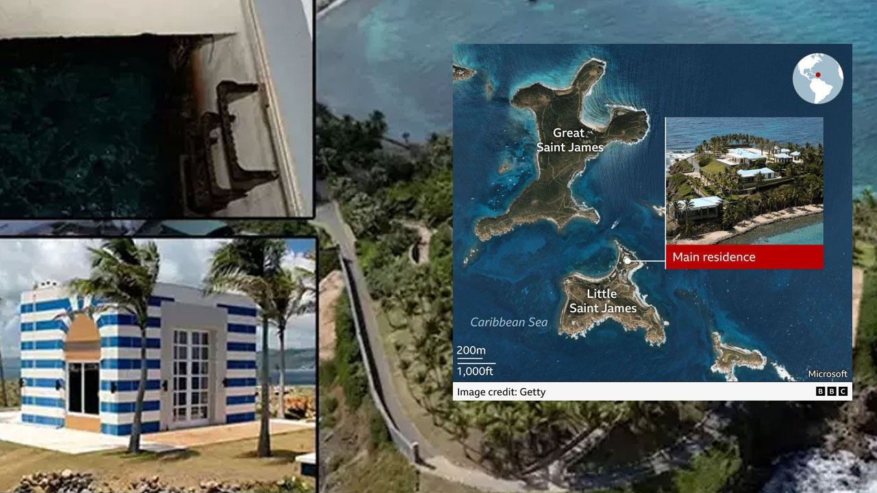 Epstein Adası'ndan skandal görüntü! Gizli tuzak ilk kez görüntülendi: Kan donduran şüphe