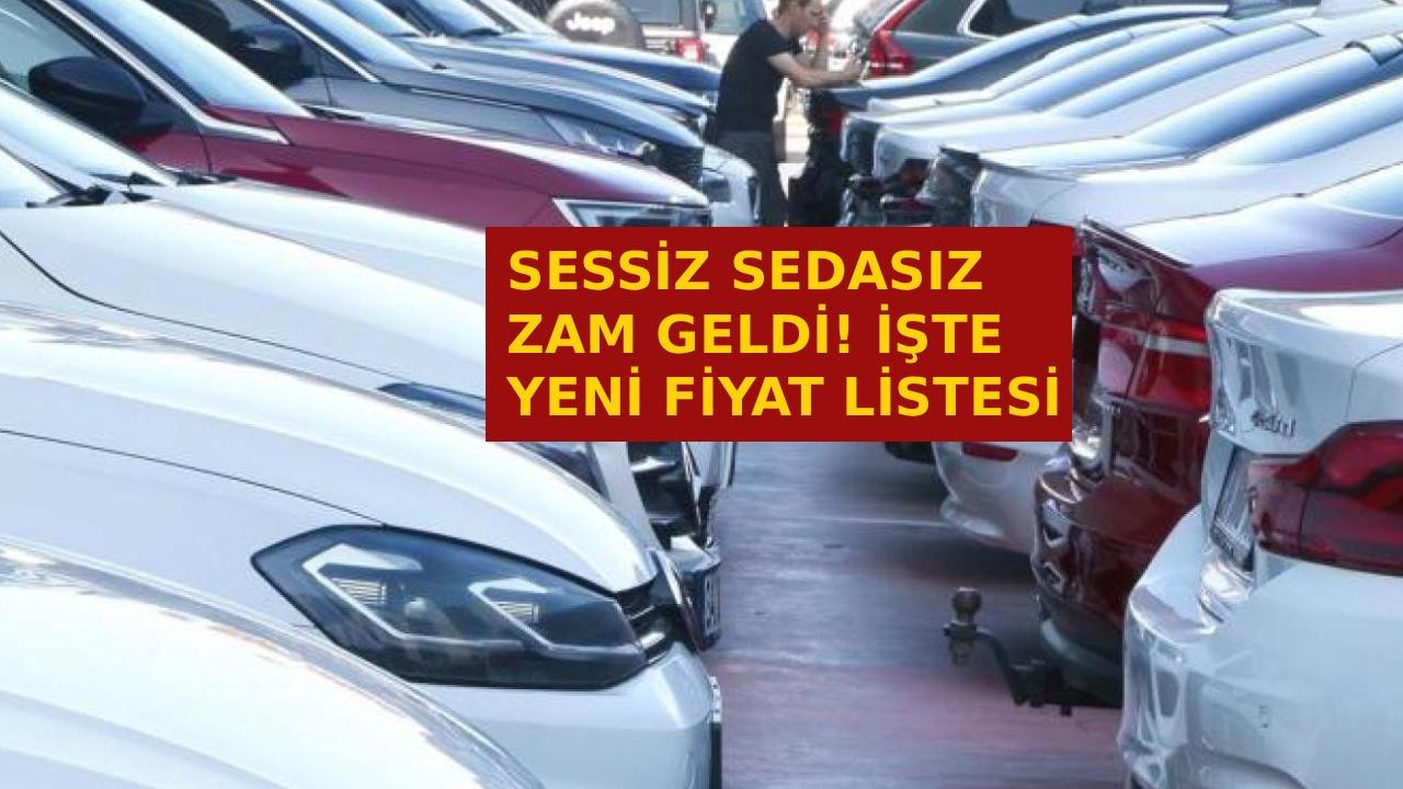 Otomobilde 2026'nın ilk zammı yansıdı! BYD, Honda, Hyundai, KIA, Opel, Toyota yeni fiyat listesi