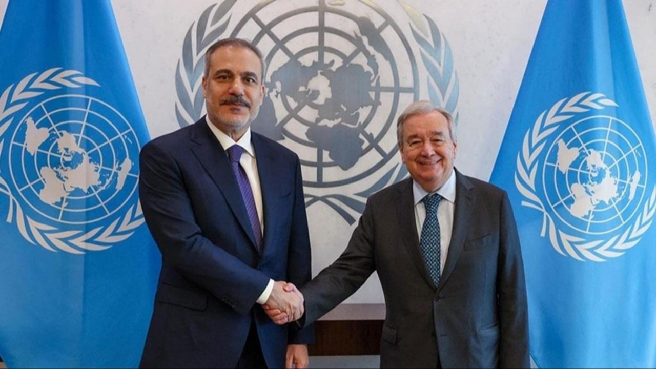 Bakan Fidan, BM Genel Sekreteri Guterres ile görüştü