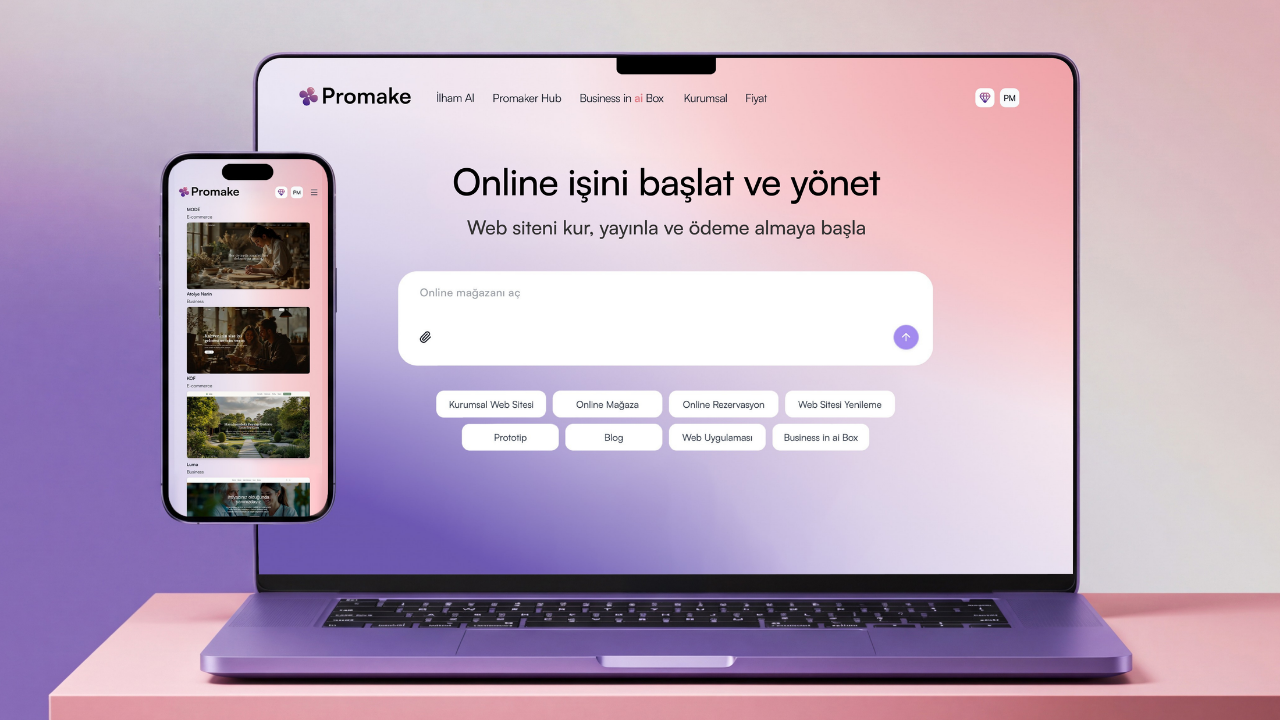 Türkiye merkezli küresel yapay zeka girişimi Promake tanıtıldı: İşini yapay zeka ile yönet