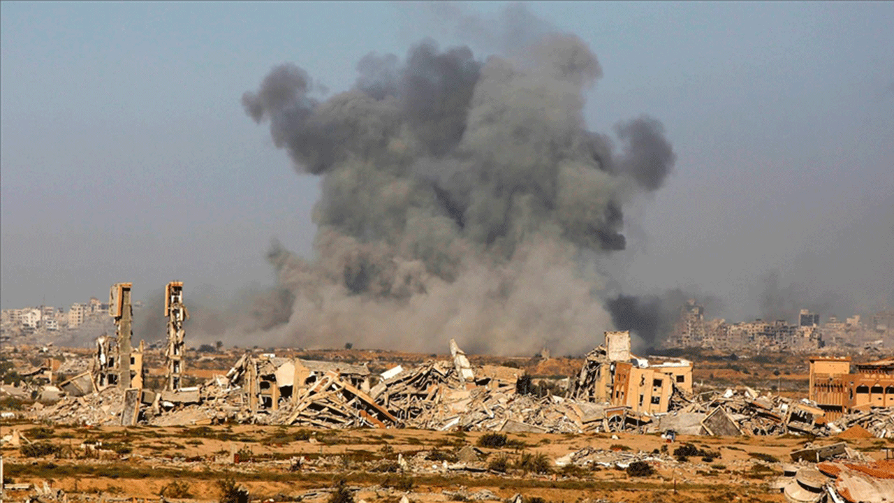 Ateşkesi ihlal eden İsrail, Gazze'ye saldırmaya devam ediyor