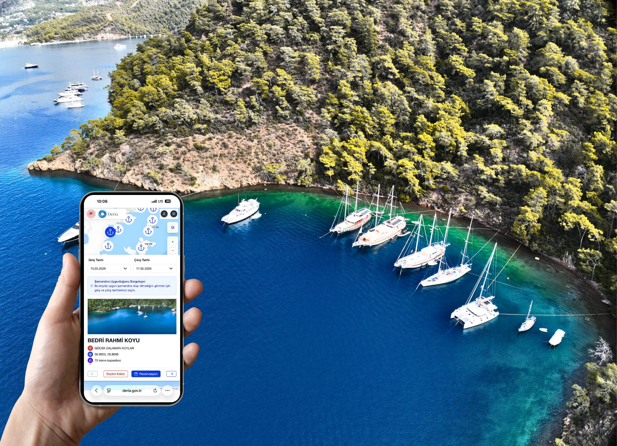 Göcek’te deniz ekosistemi “DERİA” ile korunacak