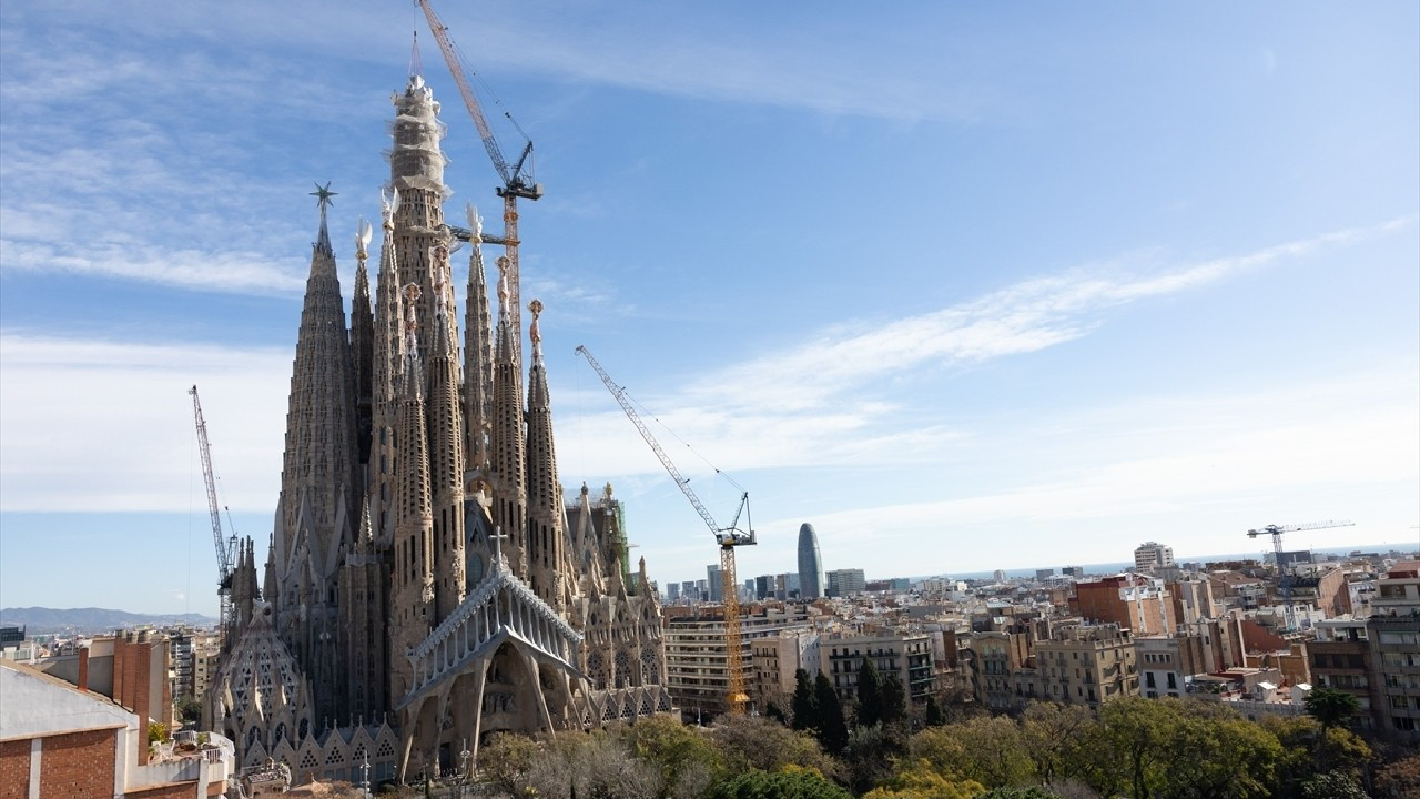 144 yıldır inşaası süren La Sagrada Familia’da sona gelindi