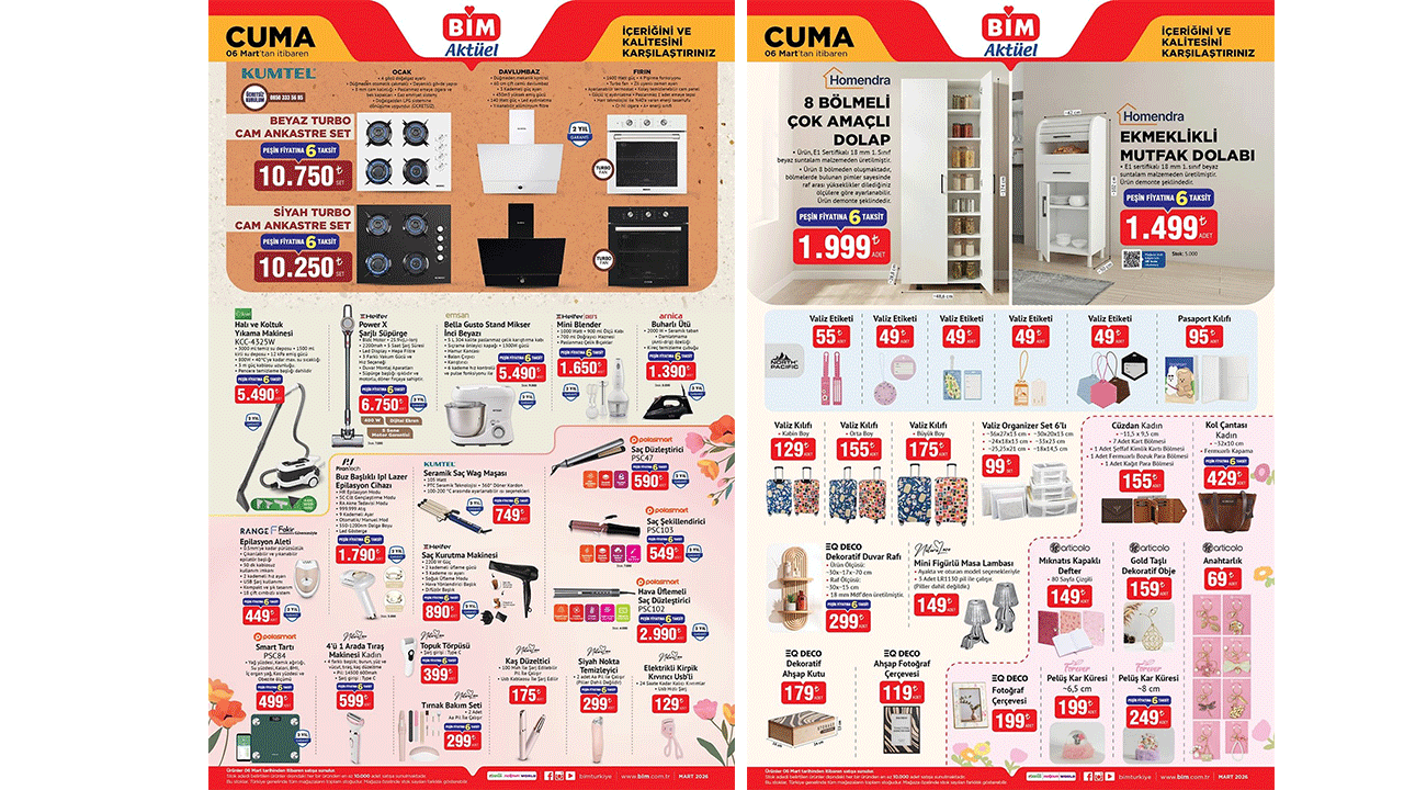 Kırışıklıklara meydan okuyan güç: BİM’e 6 Mart 2026 Cuma Arnica Buharlı Ütü geliyor!