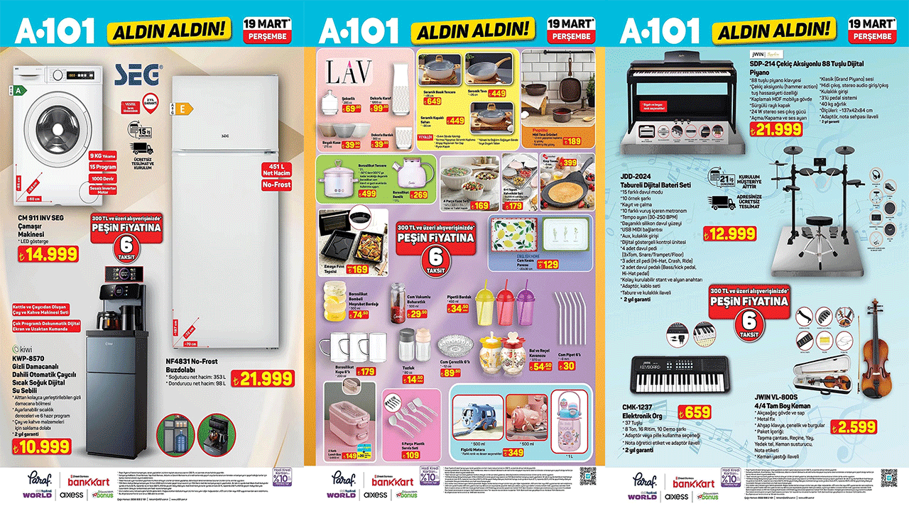 Evde konforun yeni adı: Otomatik Çaycılı Sıcak-Soğuk Dijital Su Sebili 19 Mart Perşembe A101’de