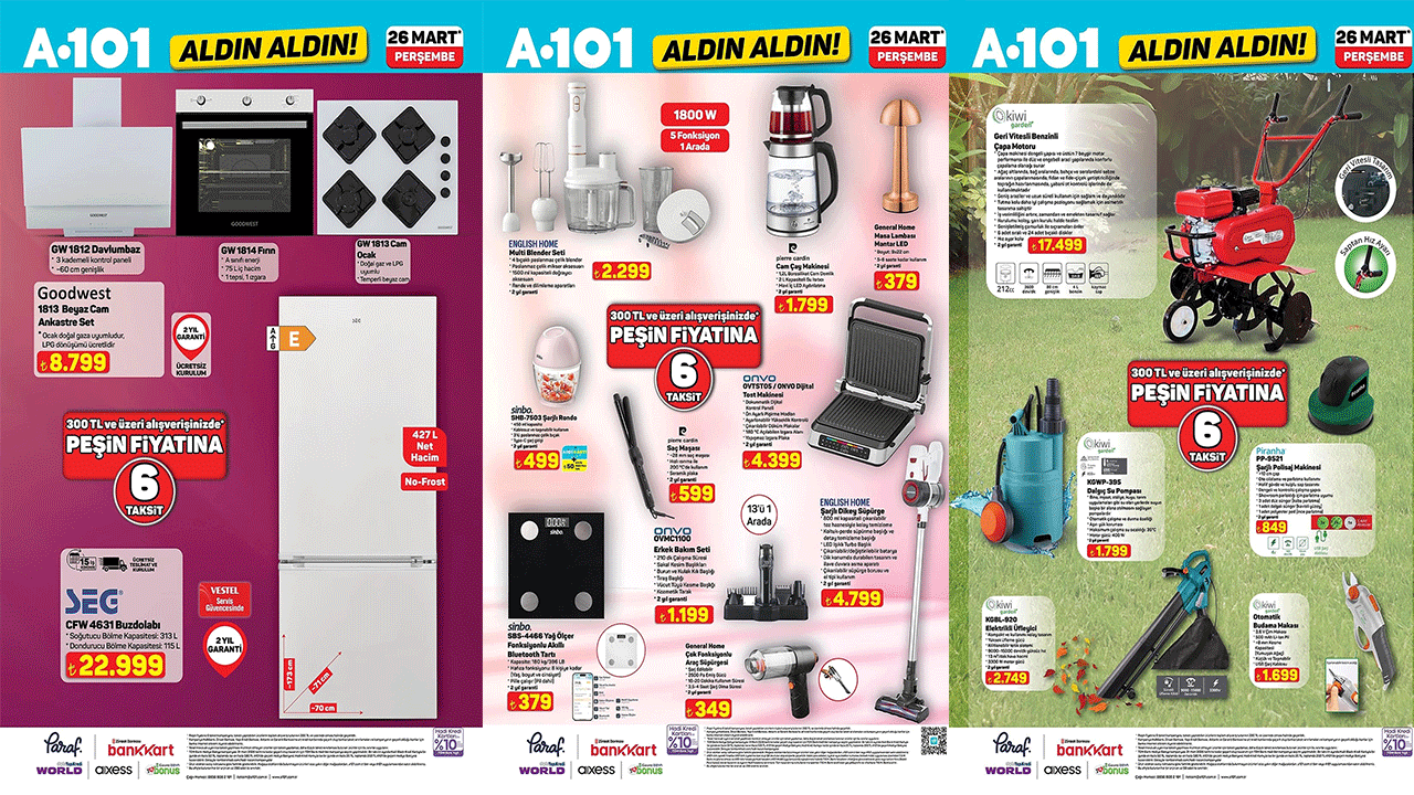 Camın kusursuz asaleti A101’de: A101’e 26 Mart Perşembe Cam Ankastre Set geliyor!