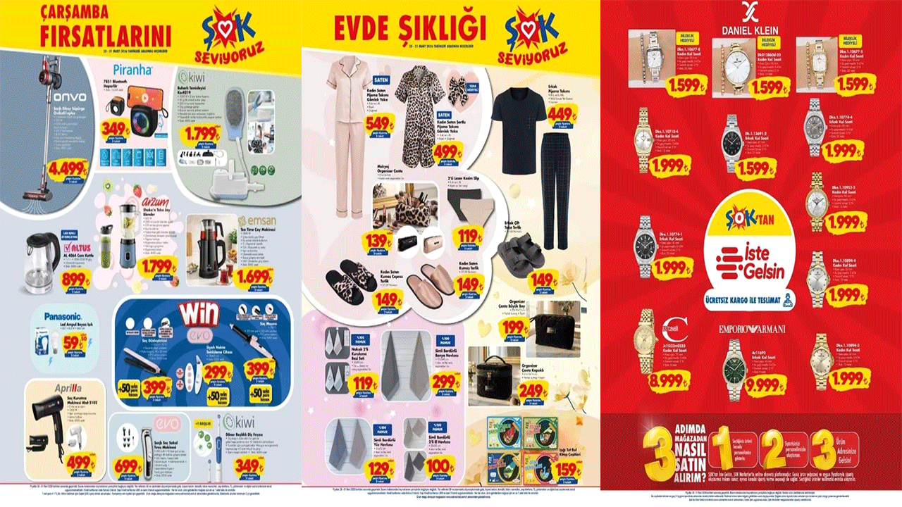 Demin en güzeli, çay saatinin gözdesi: ŞOK’a bugün Emsan Çay Makinesi geliyor!