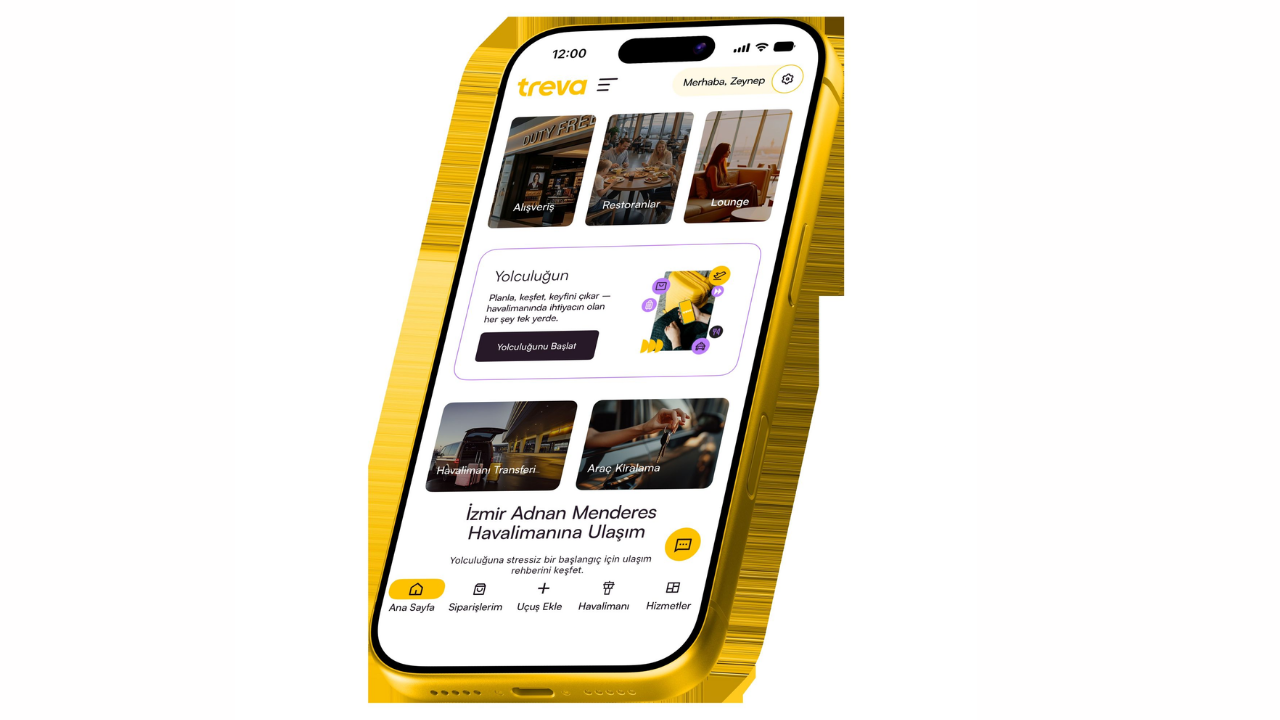 TAV Havalimanları'nda yapay zeka destekli seyahat uygulaması TREVA tanıtıldı
