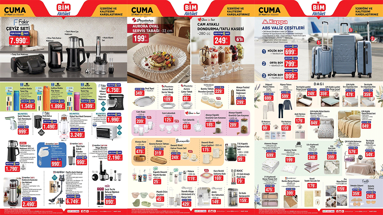 Mutfakta profesyonel güç: BİM’e bugün Mega Blender geliyor!