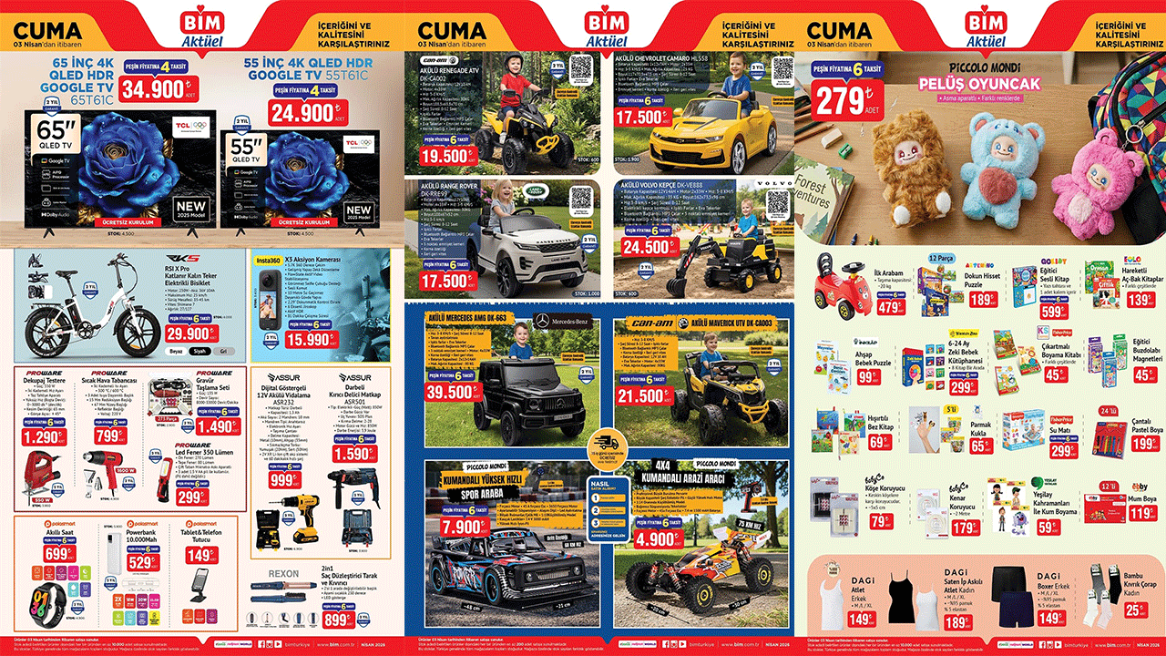 Yolların yeni hakimi: BİM’e 3 Nisan Cuma Katlanabilir Kalın Teker Elektrikli Bisiklet geliyor!