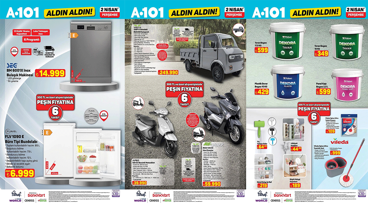 Motor tutkunlarına müjde: A101’e 3 Nisan Perşembe Benzinli Motosiklet geliyor!